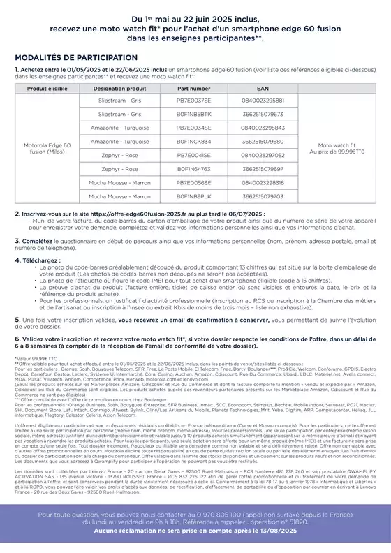 Catalogue MDA à Pontivy | Montre Moto Watch Fit offerte | 14/05/2025 - 22/06/2025