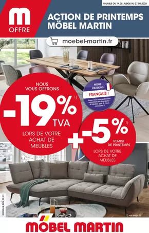Promos de Meubles et Décoration à Metz | ACTION DE PRINTEMPS MÖBEL MARTIN sur Möbel Martin | 14/05/2025 - 27/05/2025