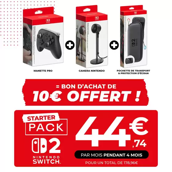 Catalogue Micromania à Pontault-Combault | Starter Pack Nintendo Offer | 14/05/2025 - 05/06/2025