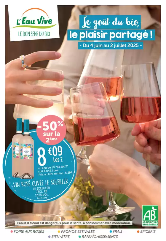 Catalogue L'Eau Vive à Gap | Catalogue Juin 2025 | 04/06/2025 - 02/07/2025