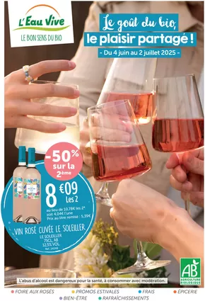 Promos de Magasins Bio à Nancy | Catalogue Juin 2025 sur L'Eau Vive | 04/06/2025 - 02/07/2025