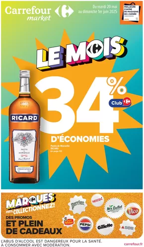 Promos de Supermarchés à Pourrières | A VOS MARQUES, PRÊT, COLLECTIONNEZ sur Carrefour Drive | 20/05/2025 - 01/06/2025