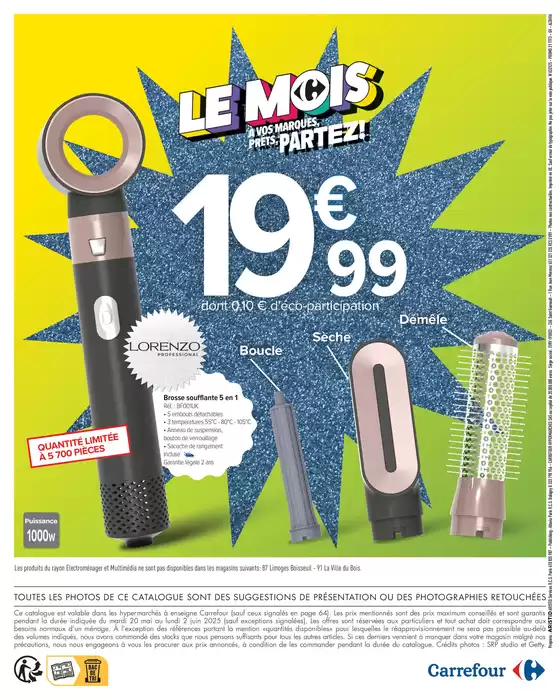Catalogue Carrefour Express à Toulon | #LE MOIS À VOS MARQUES, PRÊTS, PARTEZ ! | 20/05/2025 - 02/06/2025