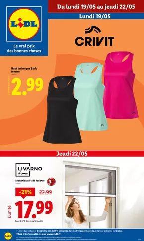 Promos de Multimédia et Electroménager à Hazebrouck | Equipez-vous pour faire du sport chez Lidl : qualité, confort et style à petits prix sur Lidl | 19/05/2025 - 22/05/2025
