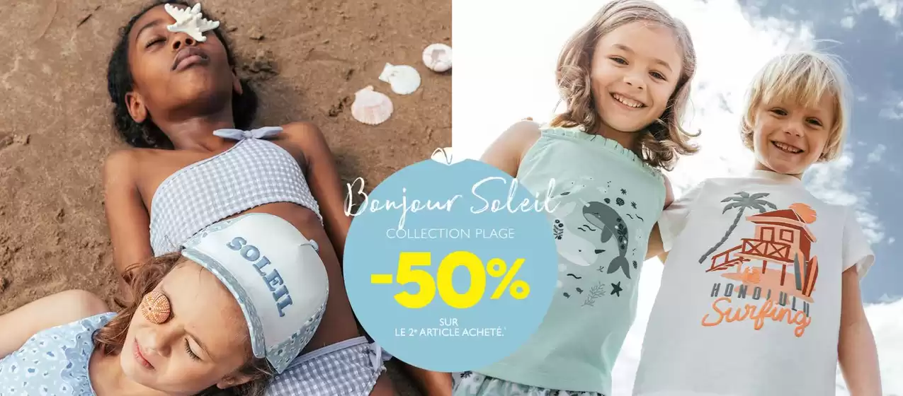 Catalogue Sergent Major à Avignon | Bonjour Soleil : -50% sur le 2ème article | 15/05/2025 - 01/06/2025