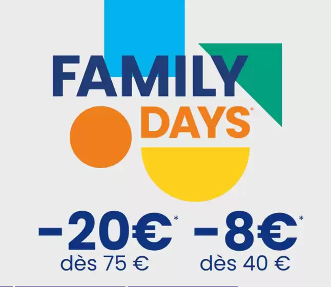 Catalogue Okaïdi à Puteaux | Family Days | 15/05/2025 - 18/05/2025