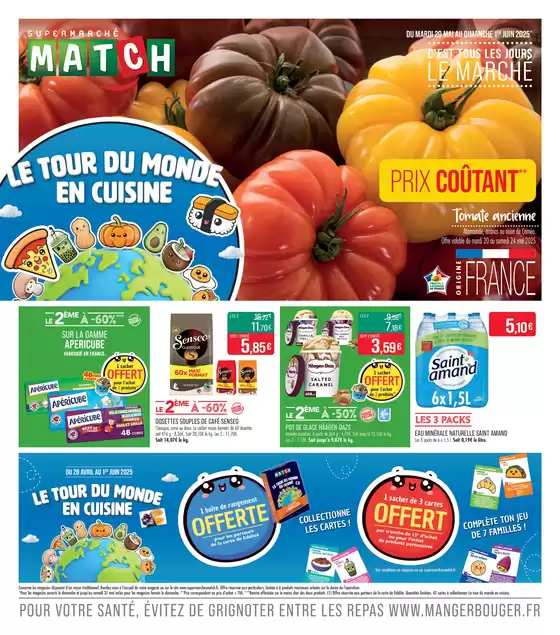 Catalogue Supermarché Match à Pont-à-Mousson | C'EST TOUS LES JOURS LE MARCHÉ | 19/05/2025 - 01/06/2025