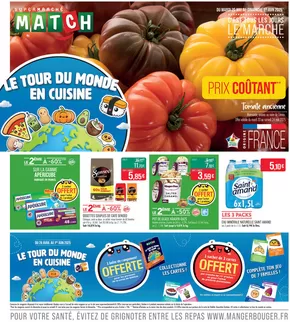 Promos de Supermarchés à Calonne-Ricouart | C'EST TOUS LES JOURS LE MARCHÉ sur Supermarché Match | 19/05/2025 - 01/06/2025