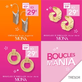 Promos de Bijouteries à Sevran | Catalogue Trésor Bijoux sur Trésor Bijoux | 16/05/2025 - 22/05/2025