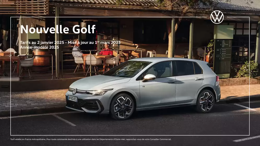 Catalogue Volkswagen à Courbevoie | Nouvelle Golf | 16/05/2025 - 31/12/2025