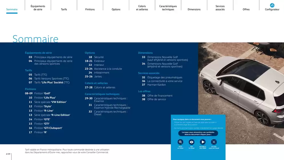 Catalogue Volkswagen à Courbevoie | Nouvelle Golf | 16/05/2025 - 31/12/2025