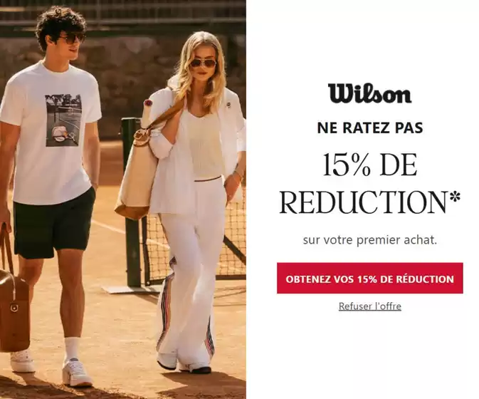 Catalogue Wilson à Bayeux | 15% DE REDUCTION | 16/05/2025 - 31/05/2025