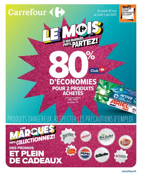 Catalogue Cora à Wittenheim | Le mois Carrefour | 20/05/2025 - 02/06/2025
