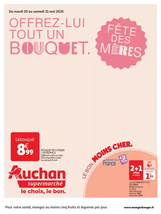 Catalogue Auchan Supermarché à Propriano | Découvrez notre sélection de super promos | 20/05/2025 - 31/05/2025