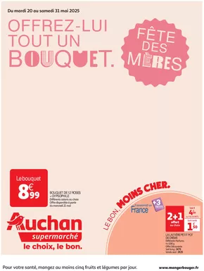 Promos de Supermarchés à Sévérac-le-Château | Découvrez notre sélection de super promos  sur Auchan Supermarché | 20/05/2025 - 31/05/2025