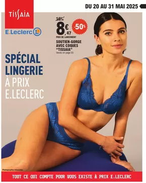 Catalogue E.Leclerc | RDV LINGERIE | 20/05/2025 - 31/05/2025