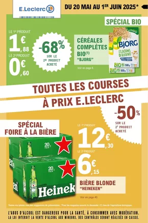 Promos de Supermarchés à Magny-en-Vexin | DEPENSER MOINS 9 - MIXTE sur E.Leclerc | 20/05/2025 - 31/05/2025