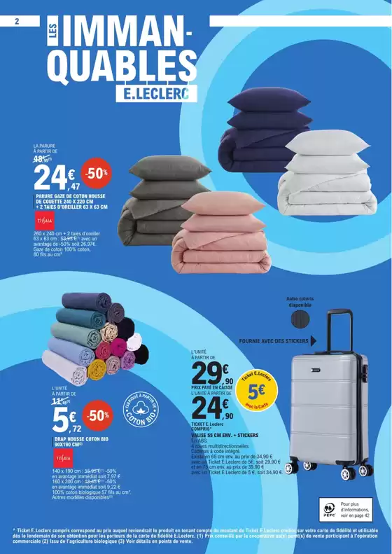 Catalogue E.Leclerc à Romorantin-Lanthenay | DEPENSER MOINS 9 - MIXTE | 20/05/2025 - 31/05/2025