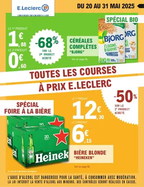 Catalogue E.Leclerc | DEPENSER MOINS 9 - MIXTE | 20/05/2025 - 31/05/2025