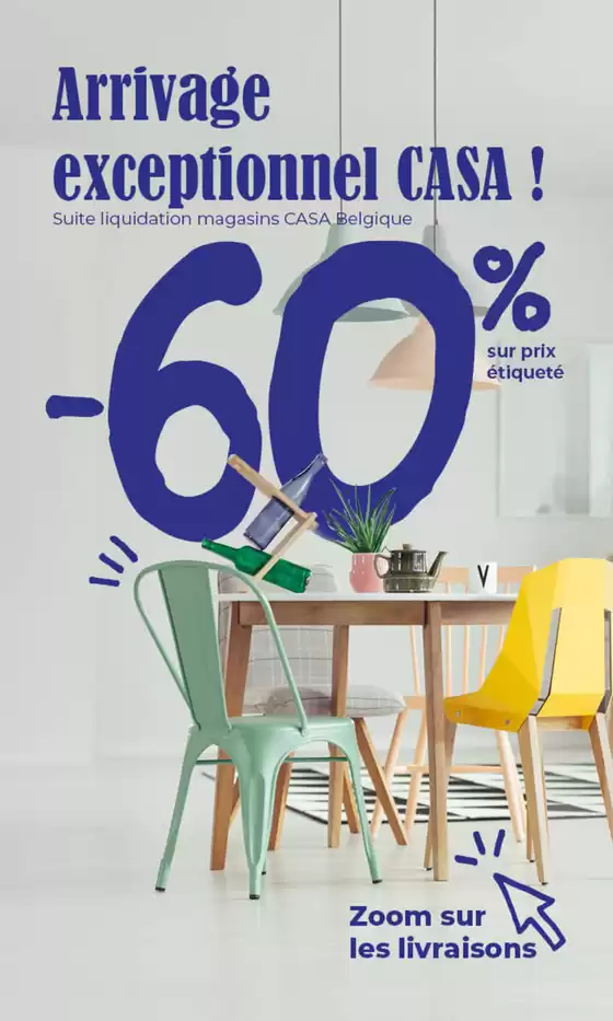 Catalogue Noz à Davézieux | Arrivage exceptionnel CASA chez NOZ à -60% ! | 19/05/2025 - 31/05/2025