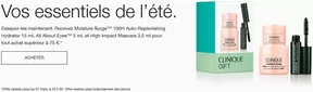 Promos de Beauté à Autun | Vos essentiels de l’été. sur Clinique | 19/05/2025 - 31/05/2025