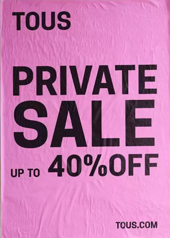 Catalogue TOUS à Aix-en-Provence | Private Sale | 19/05/2025 - 01/06/2025