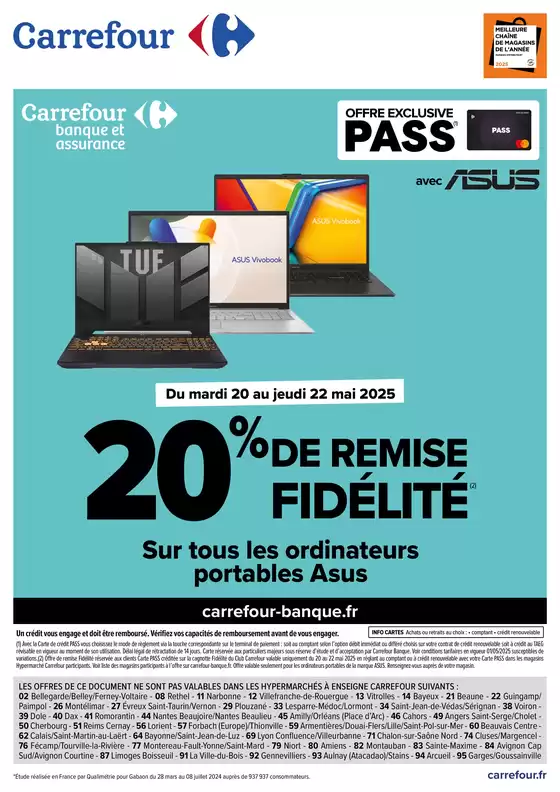 Catalogue Carrefour à Lyon | OFFRE EXCLUSIVE CLIENTS PASS | 20/05/2025 - 22/05/2025