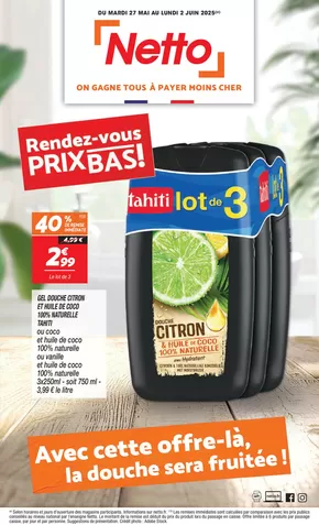 Catalogue Netto à Lablachère | SEMAINE PROCHAINE : RENDEZ | 27/05/2025 - 02/06/2025