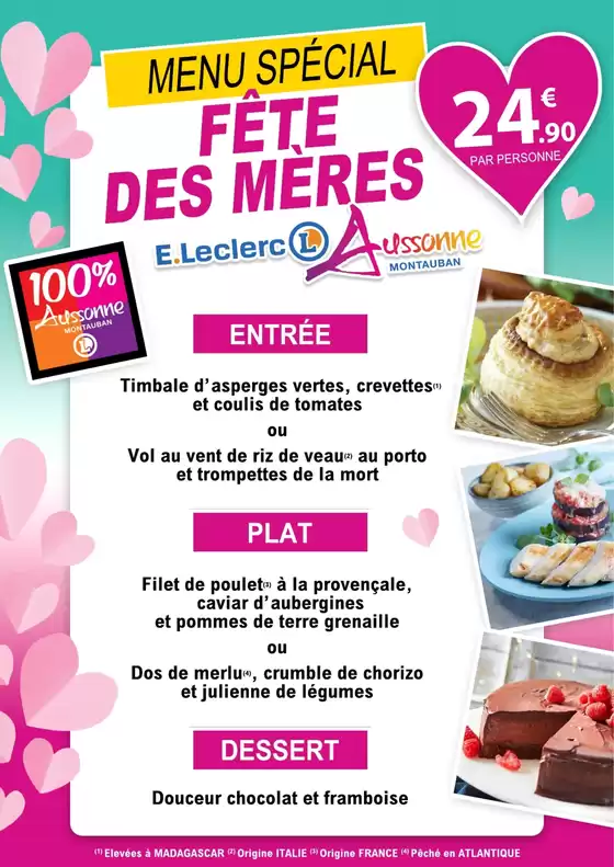 Catalogue E.Leclerc | MENU FDM 2025 | 20/05/2025 - 25/05/2025