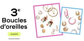 Promos de Mode à Stains |  Boucles d'oreilles sur Claire's | 20/05/2025 - 07/06/2025