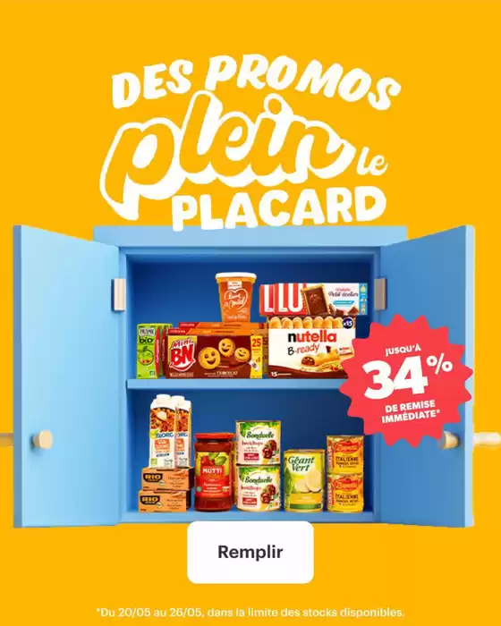 Catalogue Chronodrive à Aulnay-sous-Bois | En Promos | 20/05/2025 - 26/05/2025