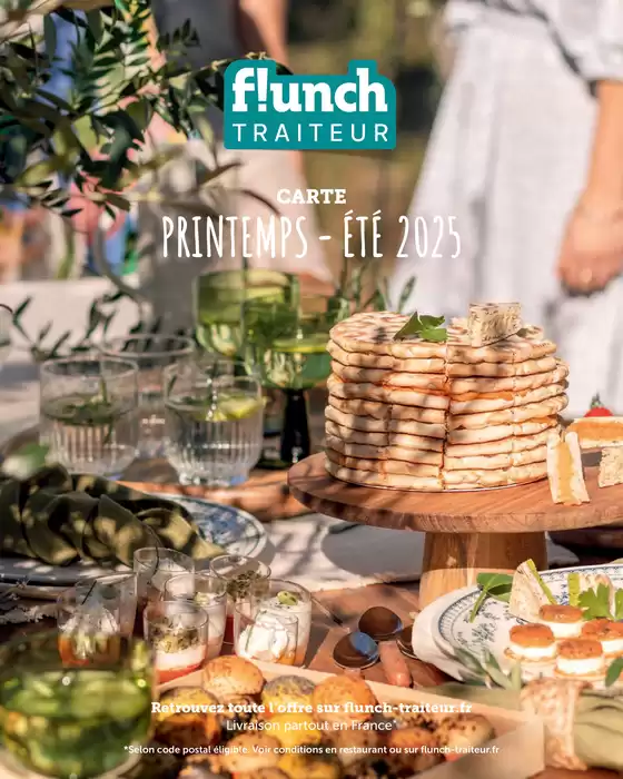 Catalogue Flunch à Vincennes | Carte printemps été 2025 | 20/05/2025 - 31/10/2025