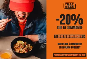 Promos de Restaurants à Levallois-Perret | Thai Week -20% sur Pitaya | 20/05/2025 - 25/05/2025