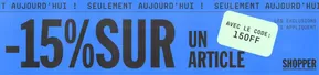 Promos de Mode à Paris | -15% sur une article sur Urban Outfitters | 20/05/2025 - 08/06/2025