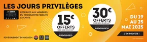 Promos de Sport à L'Aigle | Jusqu’à 30€ offerts rien que pour nos clients fidèles ! sur Sport 2000 | 20/05/2025 - 25/05/2025