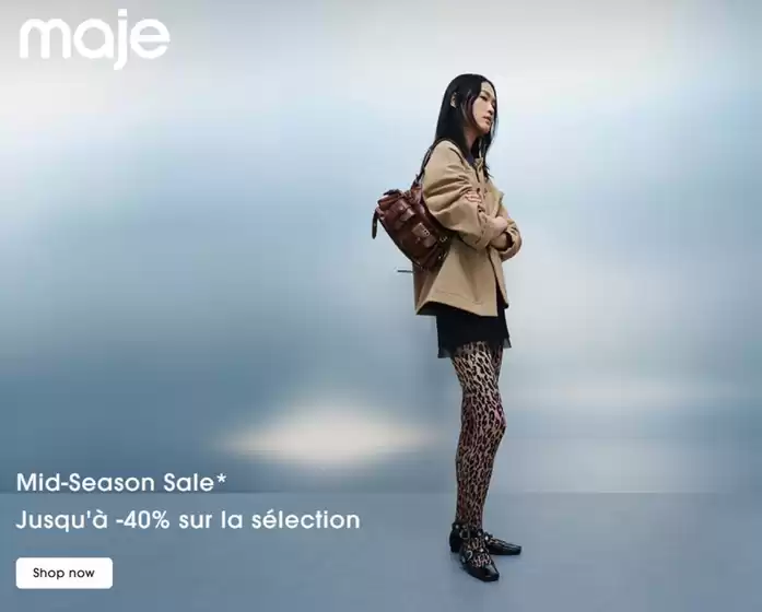 Jusqu’à -40% sur la sélection