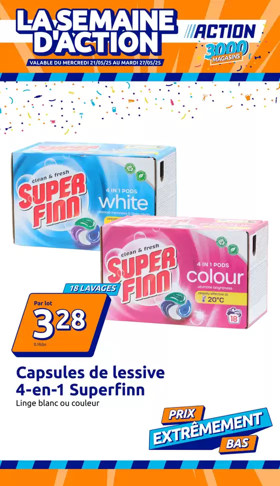Catalogue Action à Flers (Orne) | La semaine d'action | 21/05/2025 - 27/05/2025