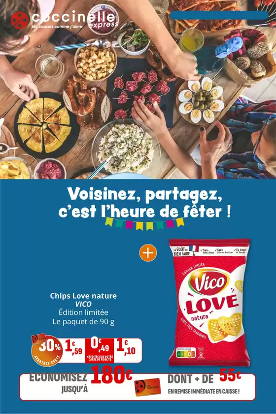 Catalogue Coccinelle Express Ă Arras | Voisinez, partagez, c'est l'heure de fĂŞter ! | 21/05/2025 - 01/06/2025