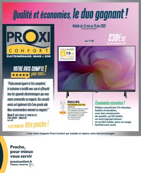 Catalogue Proxi Confort à Auzances | Qualité et économies, le duo gagnant! | 12/05/2025 - 14/06/2025