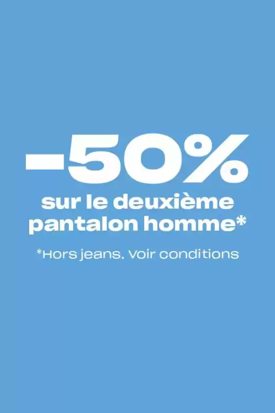Catalogue BZB à Laval | -50% sur le deuxième pantalon homme | 21/05/2025 - 08/06/2025