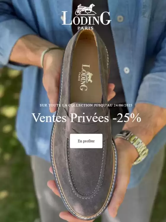 Ventes Privées jusqu'à -25%