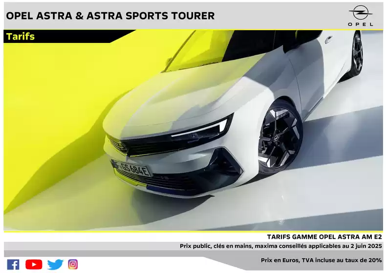 Opel Astra et Astra Sports Tourer