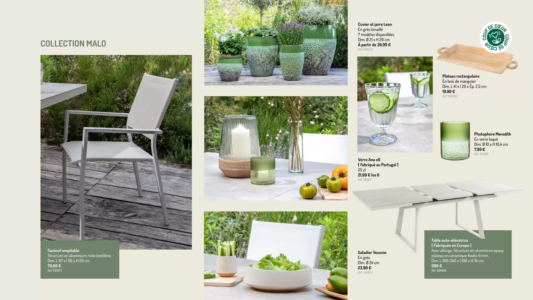 Catalogue DOSSIER DE PRESSE MOBILIER DE JARDIN 2025, page 00009