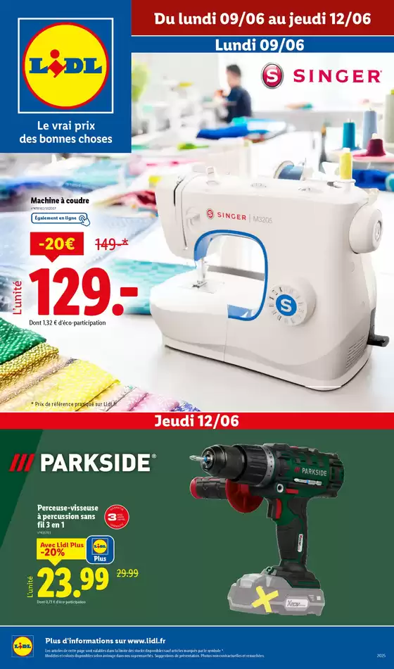 Cuisine, salle de bain, matériels créatifs… Équipez-vous chez Lidl à petits prix !