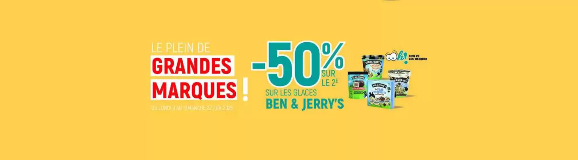 Le plein de grandes marques ! -50% SUR LE 2EME