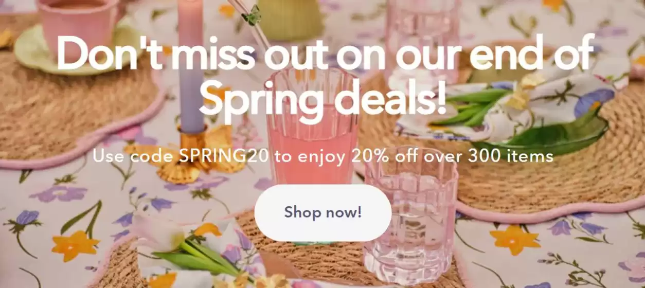 Spring deals