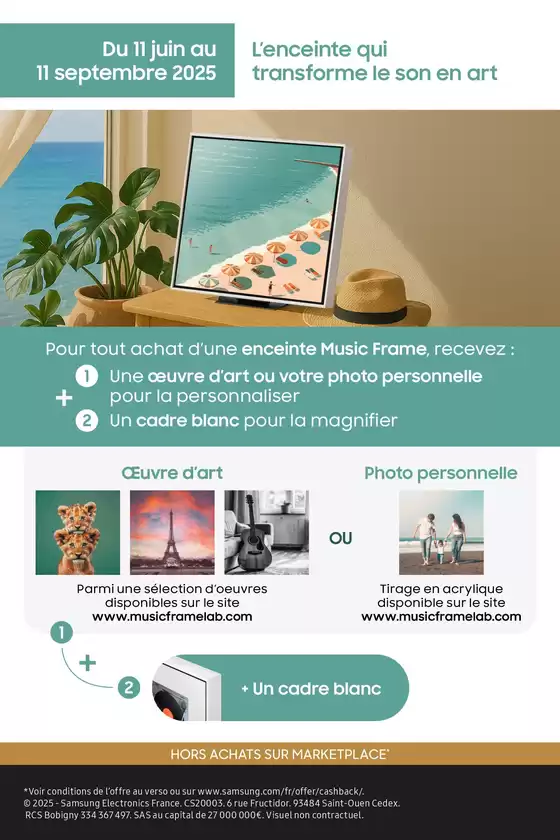 L’enceinte qui transforme le son en art