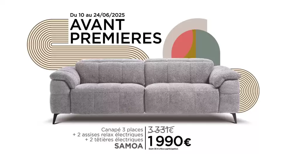 Avant-premières : des offres design qui méritent le tapis rouge !