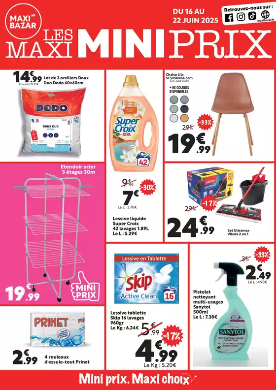 Catalogue "Les Maxi Mini Prix"