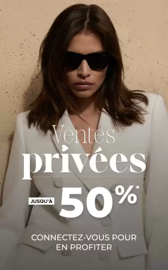 Ventes Privées jusqu'à -50%